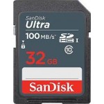 Sandisk 32 gb 100mbit haf�..